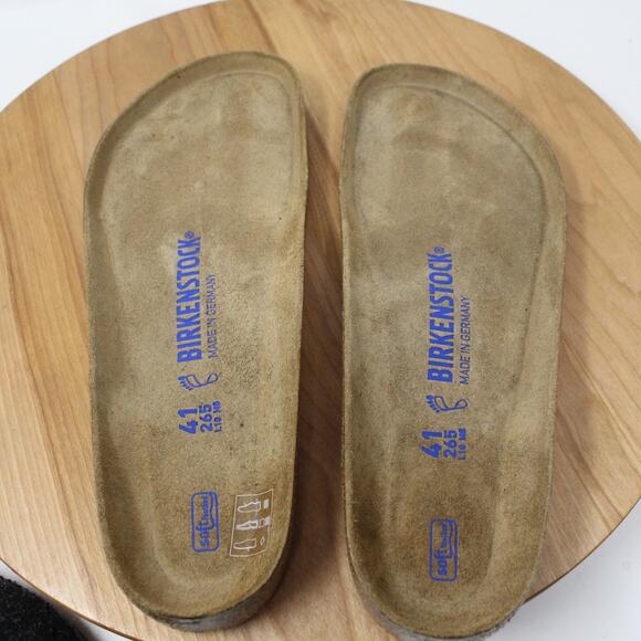 Birkenstock Shoes Mens 8 Andermatt Slipper Boot Anthracite Wool Felt Gray Italy - Picture 12 of 14